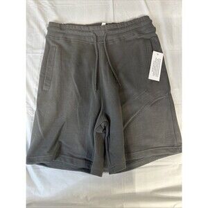 NWT Unbranded Unisex Organic Cotton Sweatshorts Sand